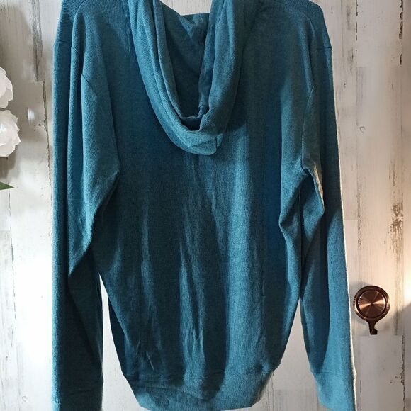 NWT Roller Rabbit Lena Hoodie in Washed Blue - Picture 12 of 14